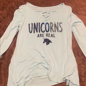 Justice embellished long sleeve